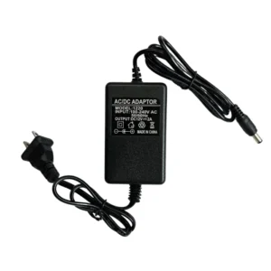 Cargador 12V 1A con Cable de Poder Plug 5.5x2.1 Azul