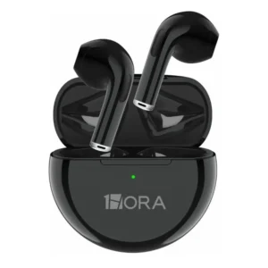 Audifono Bluetooth TWS Redondo Negro Mod. AUT119N 1HORA