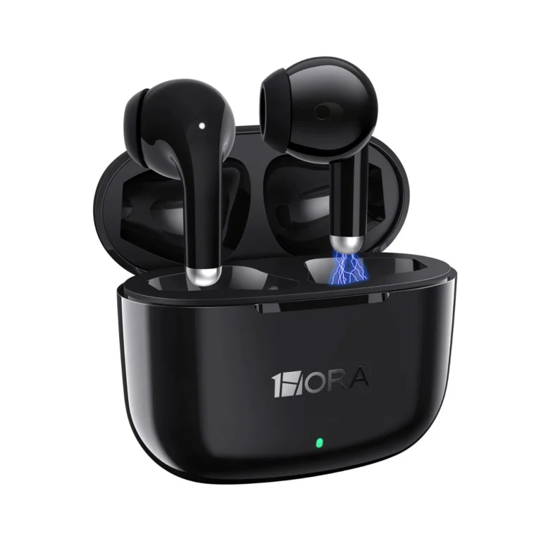 Audifono Bluetooth TWS Negro AUT203N 1HORA