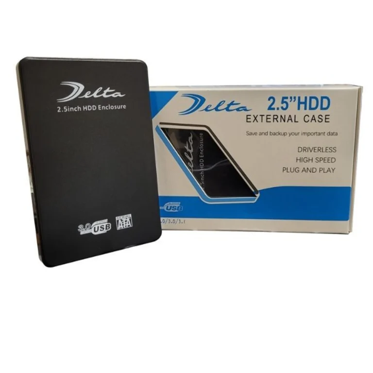 Case 2.5 USB 3.0 Plastico Delta