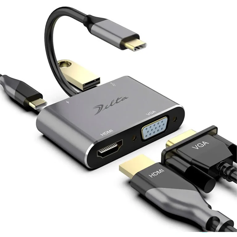 HUB USB Tipo C Mod. Byl-2001 4 Puertos (HDMI+USB3.0+Pd)