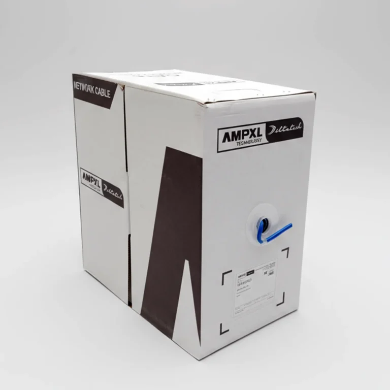 Ampxl Cable Utp Interior CAT6 Cobre cm 305M Delta Ampxl - 23AWG Azul