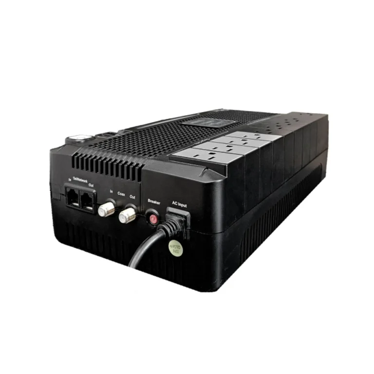 Ap-Ups Interactivo 600VA 360W Bateria 12V 7Ah 9TOMAS 1xRJ45+2xUSB