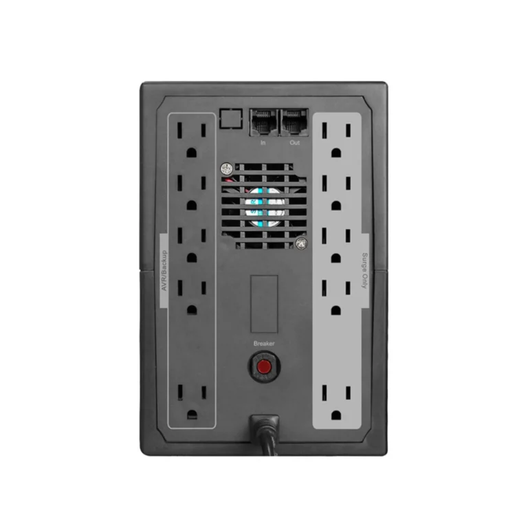 Ups Interactivo 1000VA/600W 12V/7Ahx2 10 Tomas + 2 Pto RJ45