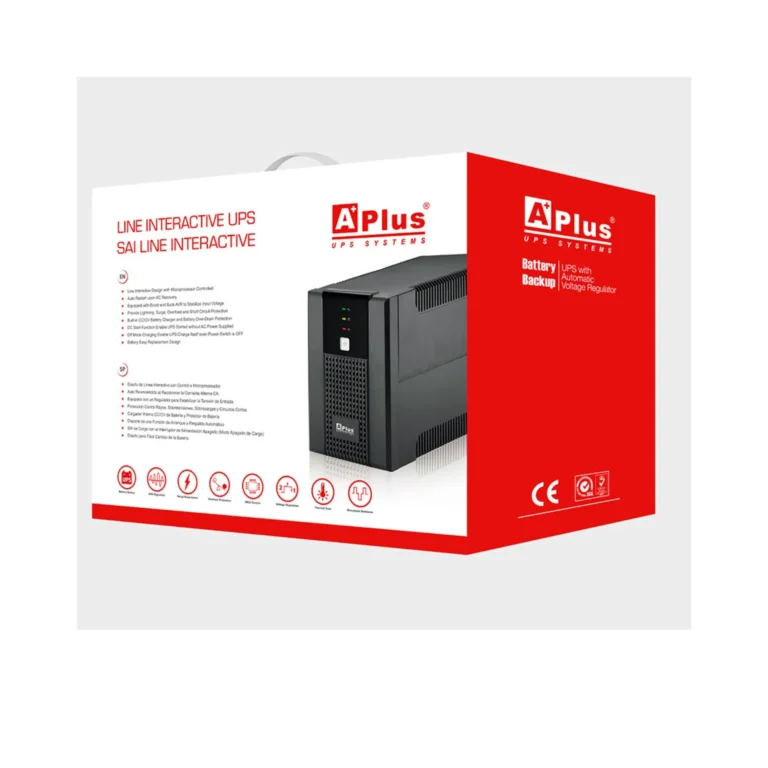 Ups Interactivo 2000VA/1200W 12V/9Ahx2 10 Tomas + 2 Pto RJ45 Mod. 5E2000N