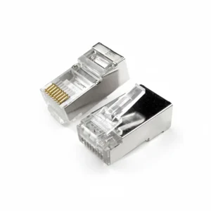 Conector RJ45 CAT6 Ftp Blindado Funda 100U
