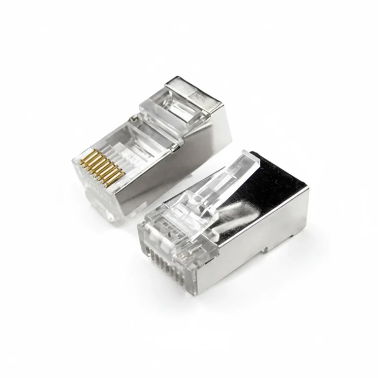 Conector RJ45 CAT6 Ftp Blindado Funda 100U