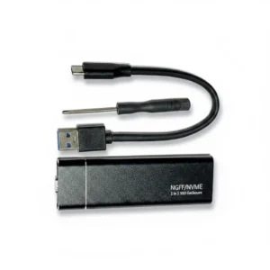 Case M.2 NVME + SATA (Ngff) Cable USB Tipo C