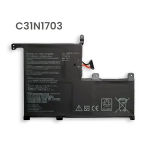 BATERIA PARA ASUS C31N1703 11.55V 52Wh