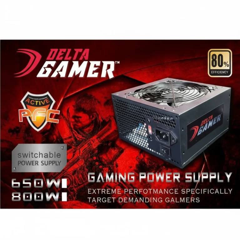 Au-Fuente de Poder Gamer 650W Certificada
