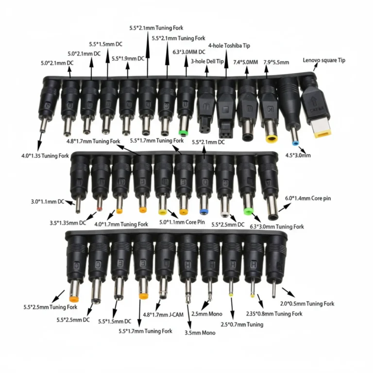 Cargador Universal 100W 34 Plug - USB 5V LED