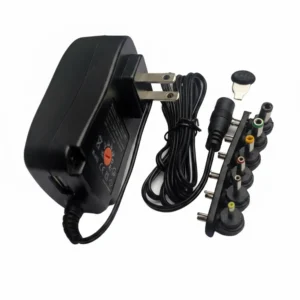 Cargador Universal 30W 6 Plug 3-12V + USB 2.0