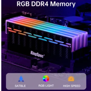 Memoria RAM Kingspec DDR4 Desktop 16GB 3200 Mhz RGB