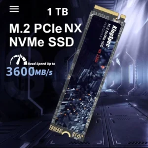 Disco Solido Kingspec NVME 2280 Nx-1TB Lectura 3600 Mb/S Escritura 3000MB/S