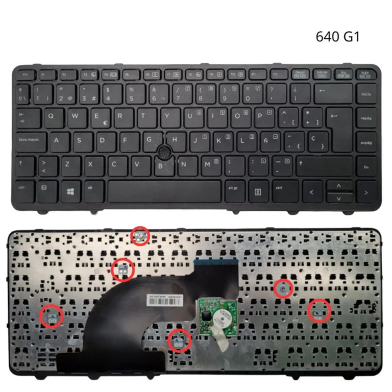 Teclado para HP 640 G1 645 G1