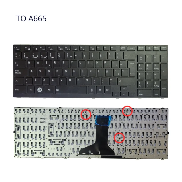Teclado para Toshiba 15 A660 A665