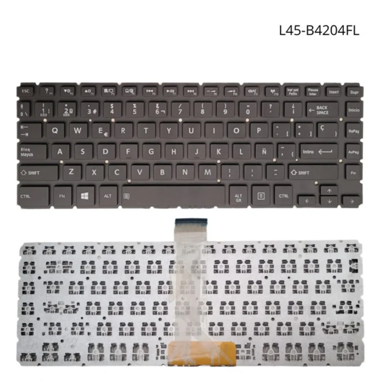 Teclado para Toshiba 14 L45-B4204FL E45-B4100 Small Enter