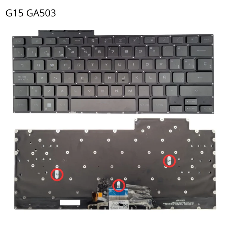 Teclado para ASUS Rog Zephyrus G15 GA503QC