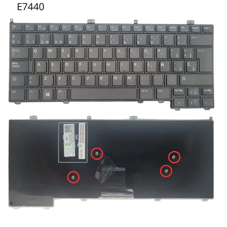 Teclado para Dell 14 E7440 E7420 E7240 Frame