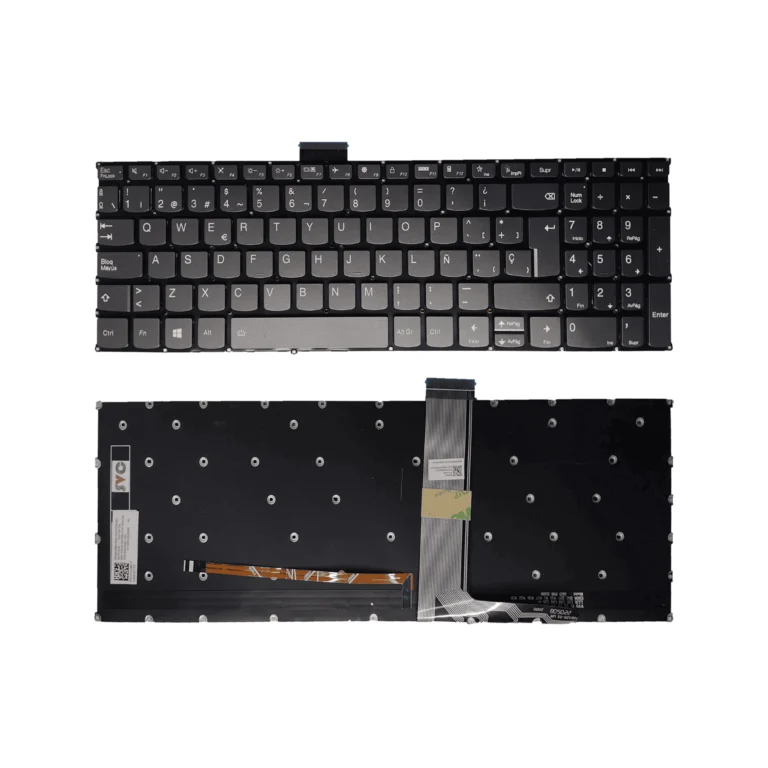 Teclado para Lenovo Ideapad 3-15ADA6 3-15ALC6 3-15ITL6 No Frame Big Enter Retroiluminado