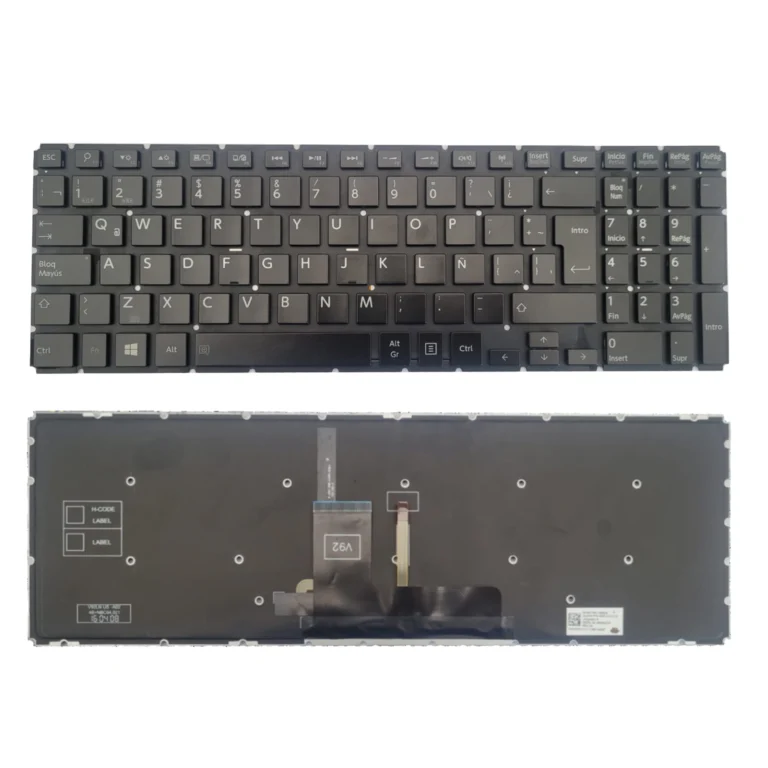 Teclado para Toshiba 15 P55W B5112 No Frame Retroiluminado