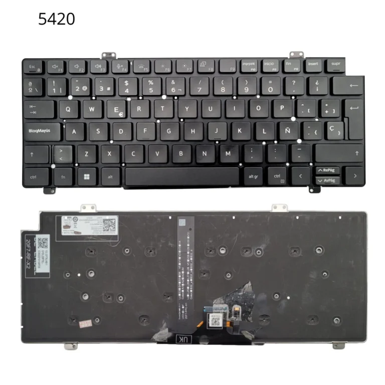 Teclado para Dell 5420 No Frame Retroiluminado