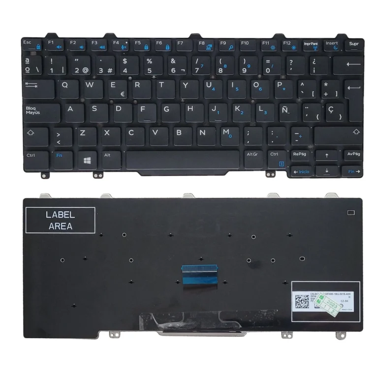 Teclado para Dell E7270 Big Enter No Frame