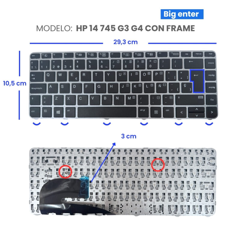 TECLADO-HP-14-745-G3-G4-Frame