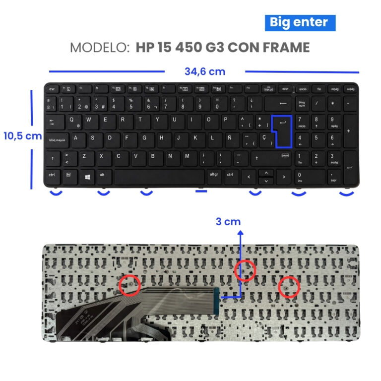TECLADO-HP-15-450-G3-CON-FRAME