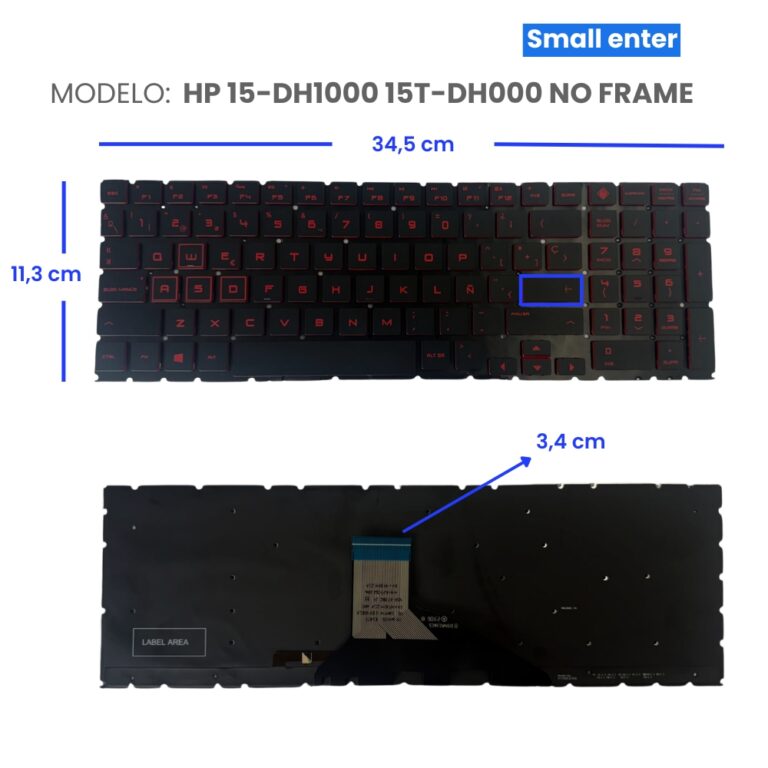 TECLADO-HP-15-DH1000-15T-DH000-NO-FRAME