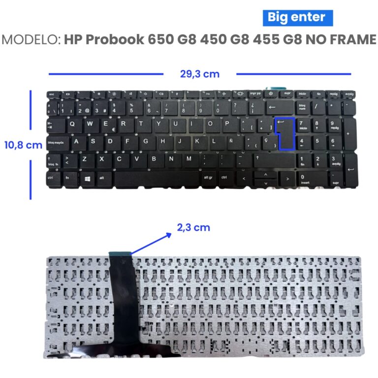 Teclado para HP Probook 650 G8 450 G8 455 G8