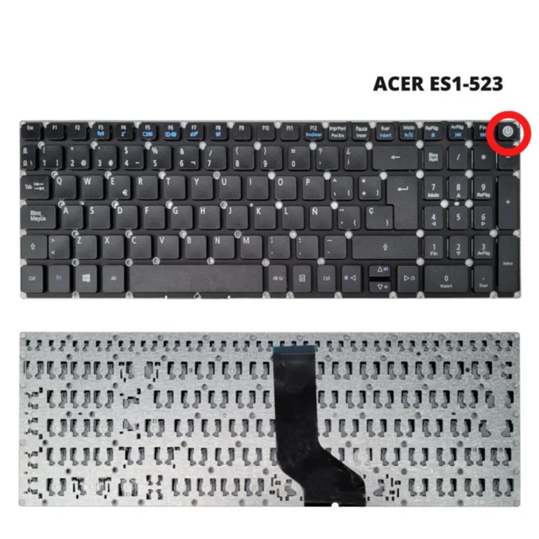 Teclado para Acer 15 ES1-523 No Frame Big Enter