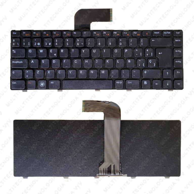 Teclado para Dell 14 N4110 3420 Big Enter Frame