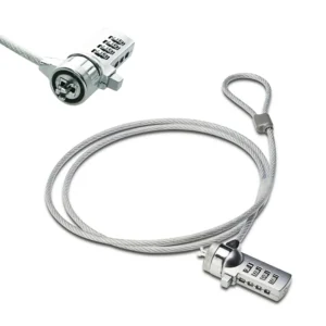 Candado para Laptop Delgada con Clave Ranura 3.0x7.0 mm Delta L=1.80m