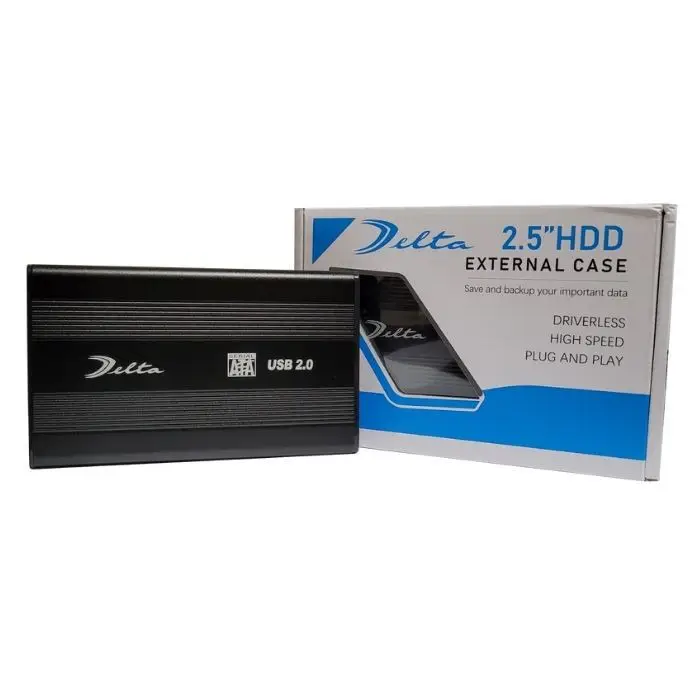 Case 2.5 USB 2.0 Metalico Delta