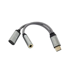 Adaptador USB Tipo C A 3.5 + Tipo C