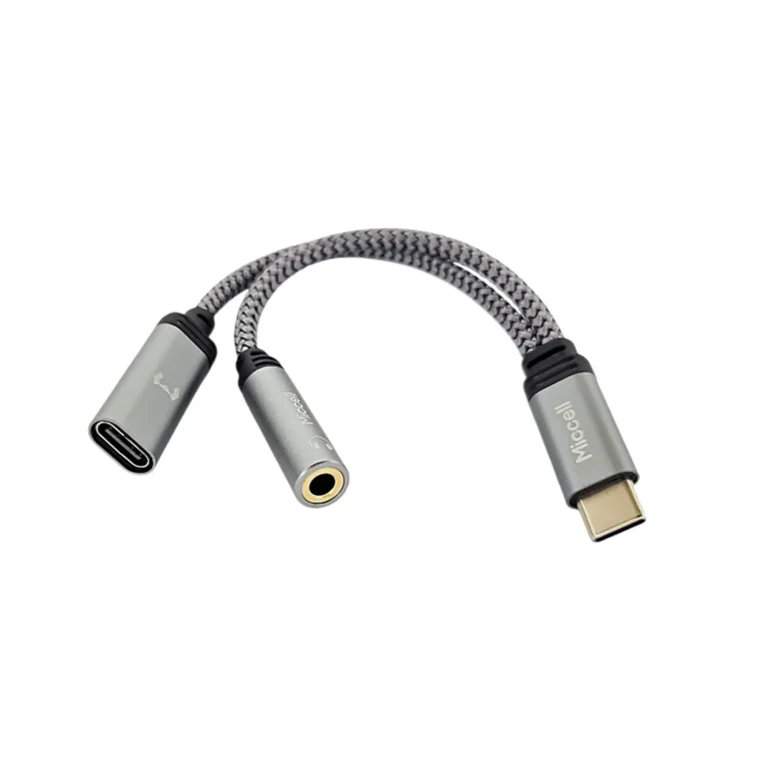 Adaptador USB Tipo C A 3.5 + Tipo C