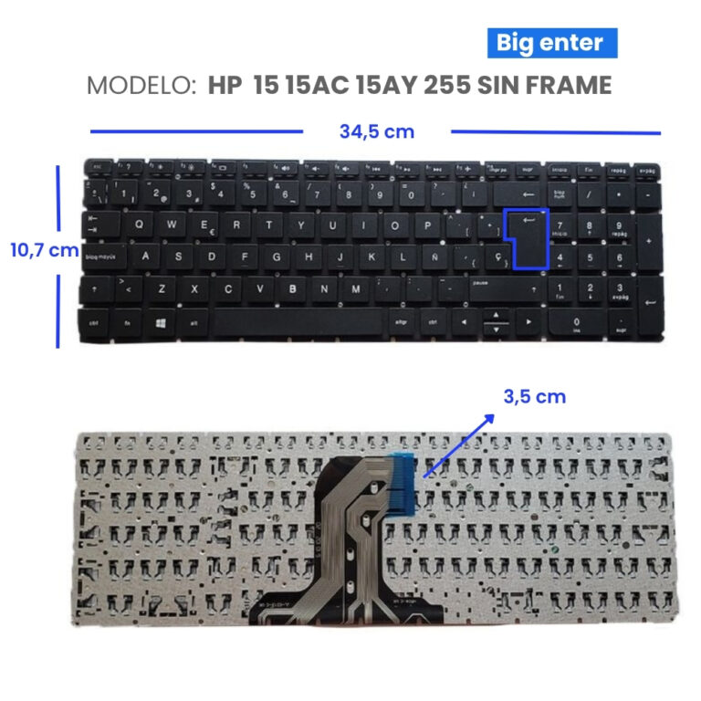 TECLADO-HP-15-15AC-15AY-255-SIN-FRAME